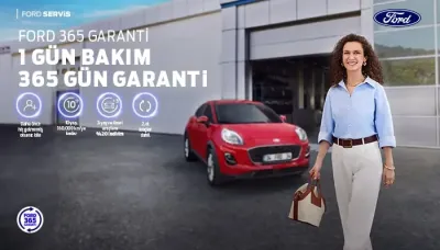 Ford 365 Garanti İle 365 Gün Garantinin Keyfini Sürün!