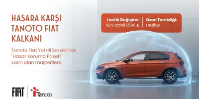 Hasar Koruma Paketi ile Lastik Değişimi 1.500 TL, Ozon Temizliği Hediye